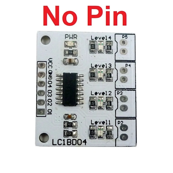 DC 5V 7-12MA 4 Digital Vann Væskenivå Indikator Kort Kontroller Sensor Bryter Modul for Fisketank Vanntårn