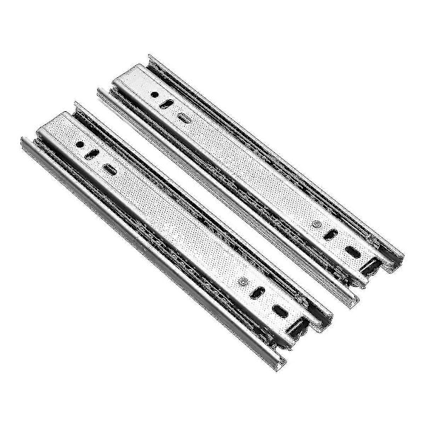 2 kpl 20 cm Laatikon liukukisko Kuulalaakeri Kaapin kisko--