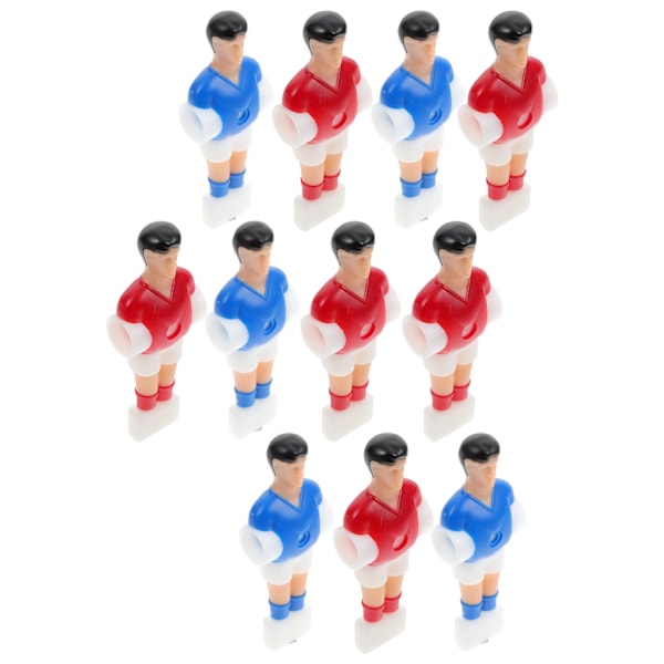 11 stk. Fodboldmaskine Spiller Bordfodbold Udskiftningstilbehør Mini Borddele Plastikkugler