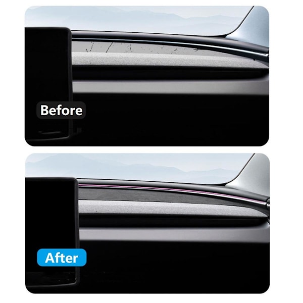 XJ-För 2024 Instrumentbräda Skydd Pad Solskydd Anti-uv Dash Mat Solskyddande Non-Cover