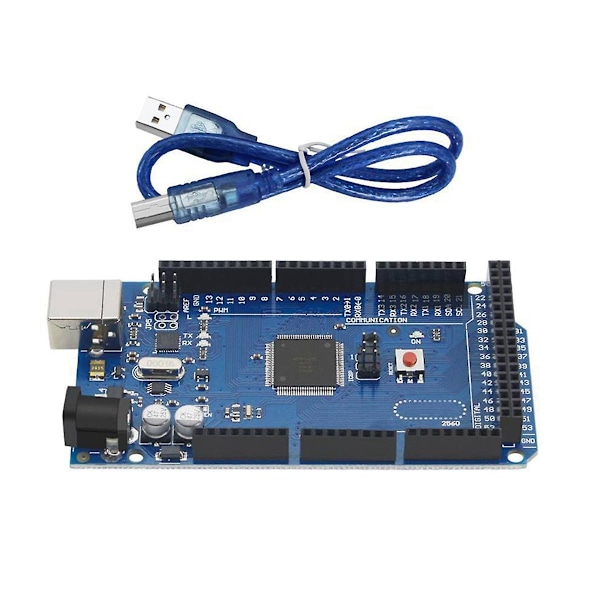 XJ-Utvecklingskort för 2560 för Kontrollkort Moderkort för Atmega16u2 Mikrokontroller Moderkort