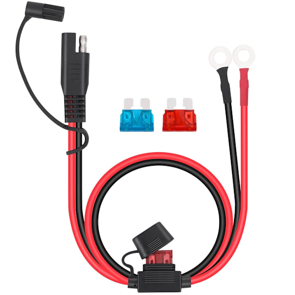 SAE-stik til motorcykelbatterioplader - SAE-ladekabel - Hurtig