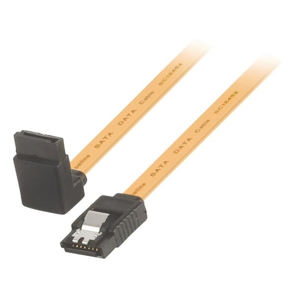 XJ-SATA 6 Gb/s Sisäinen SATA 7-Pin Uros - SATA 7-Pin Uros 1.00 m Keltainen