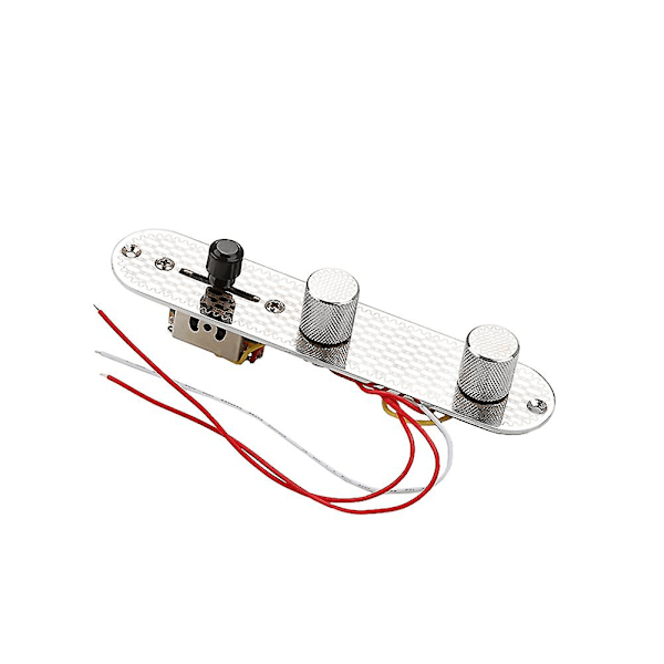 XJ-Loaded Ferdigkoblet 3-veis Kontrollplate Sele Knotter For Tl Gitar Deler