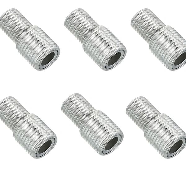 6 stk. omformingsskrue i rustfritt stål med variabel diameter, 6 stk.