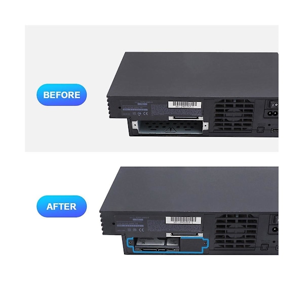 XJ-2,5-tums Hårddiskfäste Hdd Ssd 3d-fäste För 2 Ps2 Scph-30000 Och Scph-50000 Konsol, Röd