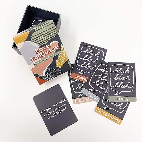 The Language of Love Card Game Board Game 150 Conversation Starters Questions