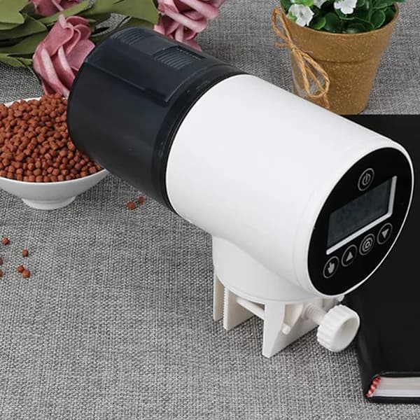 Smart akvarium fiskefoderautomat, automatisk fiskefoderautomat, programma[pl]