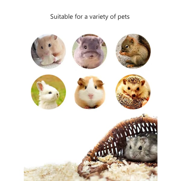 Hamster Sågspån Sterilisera Deodorant Fluffig Stock Sågspån Torrt Varmt Hus Padding Material Smådjursbo Dekorera Tillbehör