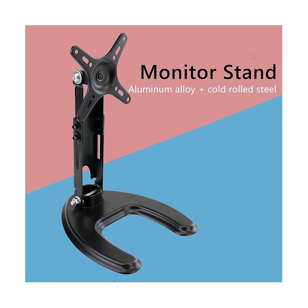 XJ-Monitorstativ För Höjdjusterbart 360 Roterande Stativ Portabelt Tabletstöd Skrivbord Smart Display