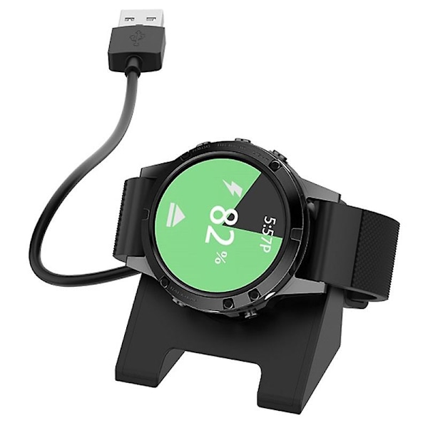 XJ-Ladedokk USB for Garmin Venu 3/Venu 3S/Instinct 2X/Vivoactive 5 med datafunksjon (YJD)