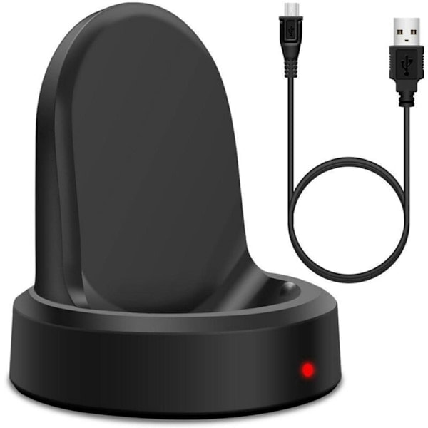 Nopea langaton laturi Samsung Gear S3 Frontier S2 -kelloon, nopea langaton laturi Samsung Galaxy Watch -kelloon USB-kaapelilla