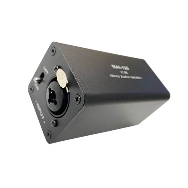 XJ-Audio Isolator Støjreduktion, eliminerer Strømstøj, di Jordingsboks, 6.5 Xlr Mixer Audio Isolat