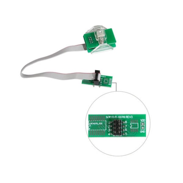 XJ-Eeprom 8-nastainen Fem-bdc -sirun datanlukuadapteri käytettäväksi Vvdi Progin, Orange5:n, Iprog+:n, Xprogin ja Cg Pr:n kanssa