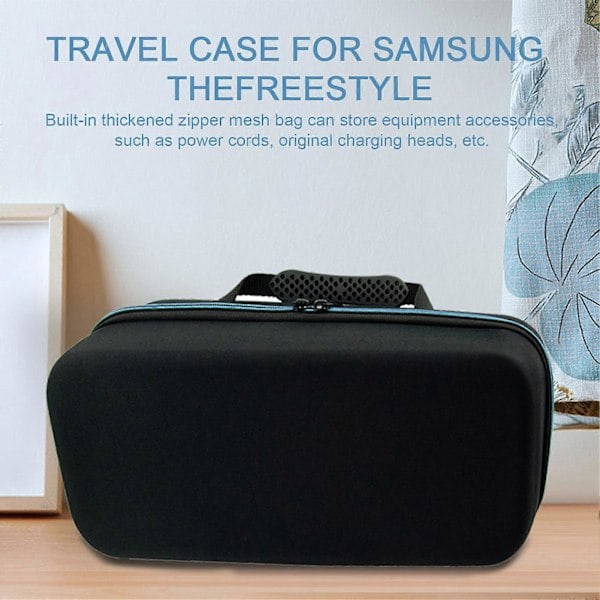 Skyddande Handväska för Samsung Freestyle, Dragkedja, Reseväska, Stötsäker EVA Skyddsväska, Repskyddande Utrustningsväska