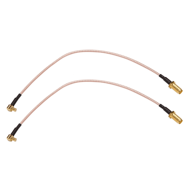 XJ-2x Mcx Uros Sma Naaras Rg316 Pienihäviöinen Adapterikaapeli 21cm/8.3in