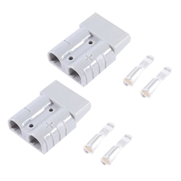 XJ-20st För Anderson Kontakt 50a 600v 6awg Silverpläterad Solid Koppar Terminal Ac/dc Ström Också