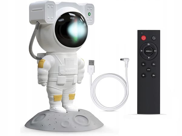 Galaxy Lamp Astronaut - Star Projector with LED and Remote Control 600