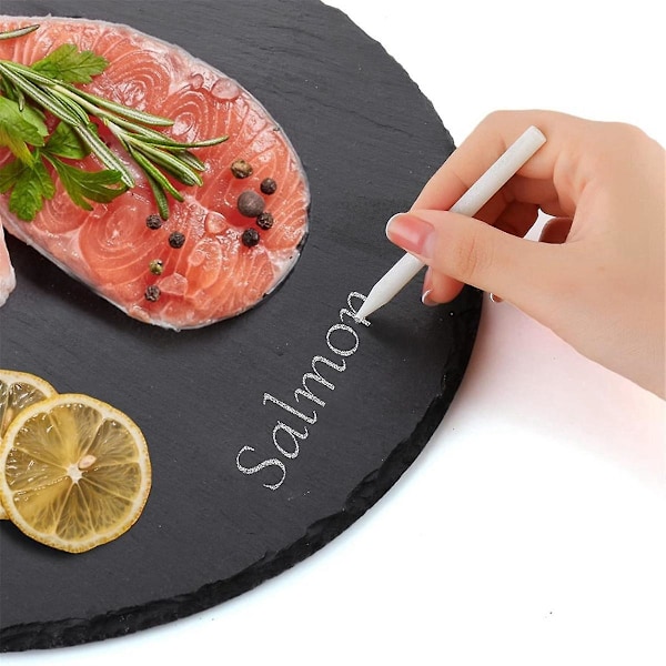 Pyöreä Juustolauta, Luonnonkivilautanen Juuston, Charcuterie-leikkeleiden, Sushin, Alkupalojen Ja Muiden Tarjoiluun