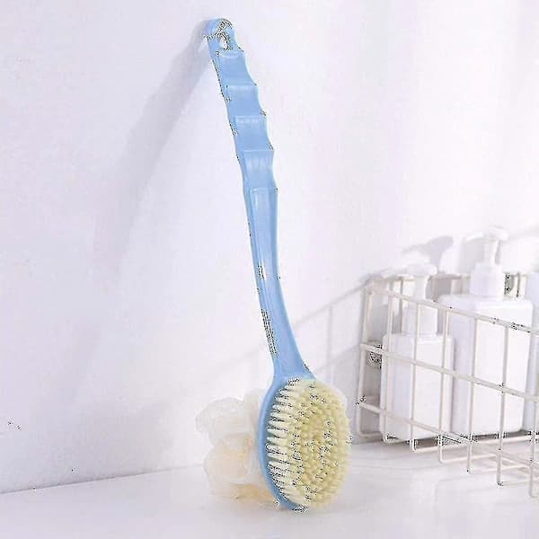 Dusjbørste med børste og loofah