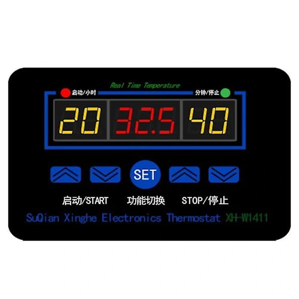 W1411 10a LED Digital Temperatur S Sensor
