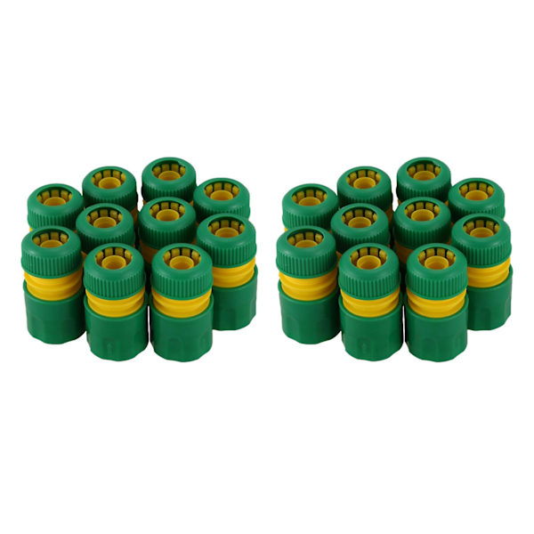 10 stk. 1/2 tomme Slangekran Vannslange Rørkobling Koble Adapter