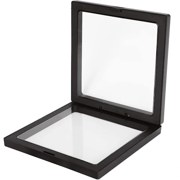 5 STK 3D Flydende Display Case Flydende Display Ramme 1 STK 1 STK 1 STK