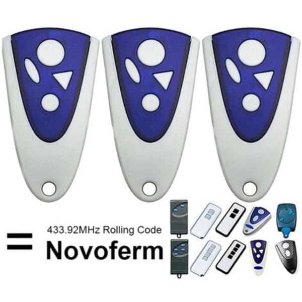 NOVOFERM NOVOTRON 504 MAX43-4 kaukosäädin 3 KPL