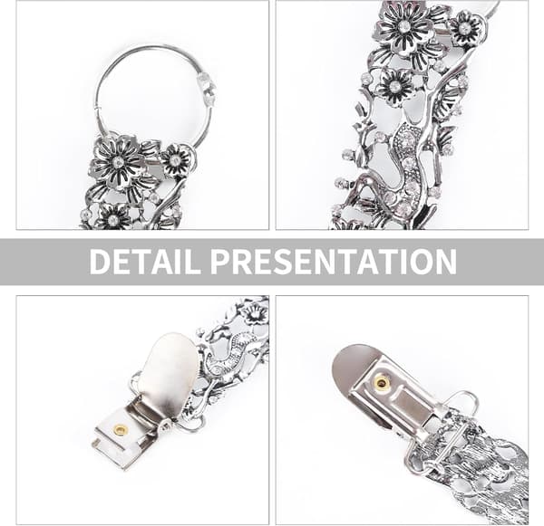 Lightweight Hat Clip 2 Pcs Portable Hat Holder for Handbag, Backpack