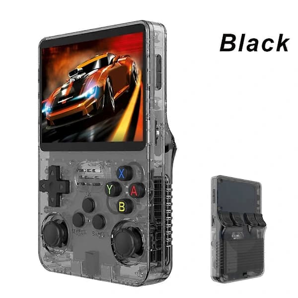 R36S Retro Handheld Spelkonsol - Linux System med 128GB & 128 Spel [JUN]