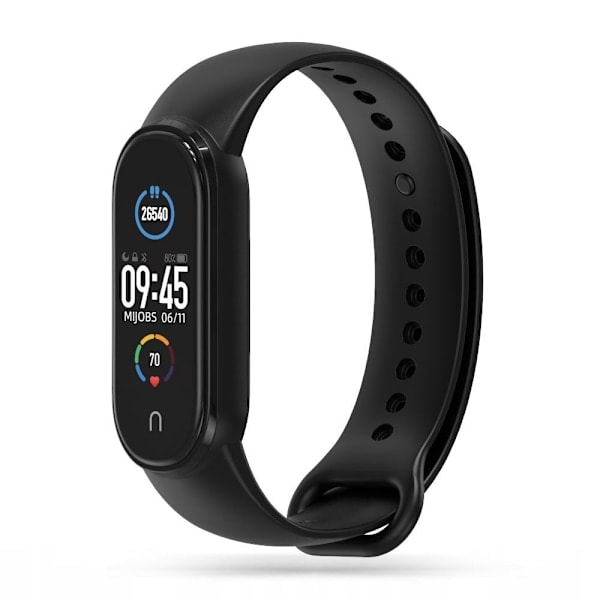 Tech-Protect Xiaomi Mi Smart Band 5 / 6 / 7 Ranneke Iconband Musta 20