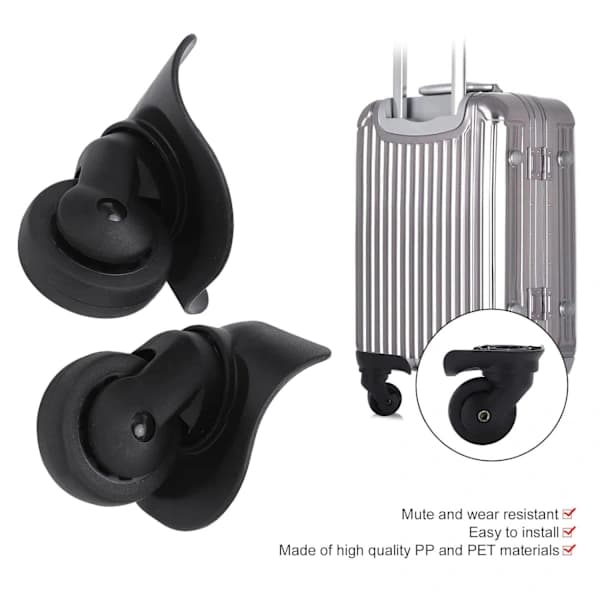 Samsonite A53 Universelle Erstatningshjul til Rejsekuffert, Par