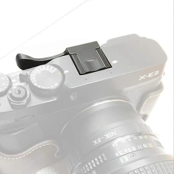 Metall Hot Shoe Tumgrepp för Fujifilm XPRO1 X-PRO2 X-M1 X-E2S X-E2 X-E1 X-A3 X-A2