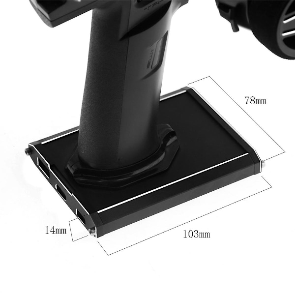 XJ-Aluminiumlegering Sändarskyddsram -nb4 För Noble Nb4 / Nb4 Pro Fjärrkontroll Svart