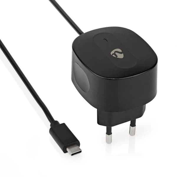 XJ-Vegglader | 15 W | Hurtigladefunksjon | 1x 3.0 A | Antall utganger: 1 | USB-C™ (Fast) Kabel | 1.50 m | Single Voltage Output