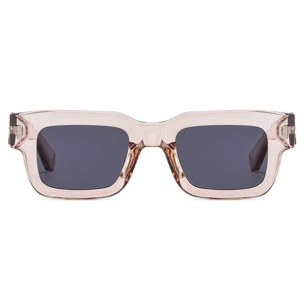 XJ-Moderna Isot Solglasögon Läpikuultava Beige