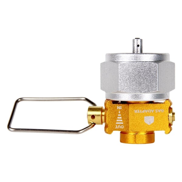 XJ-Gas Saver Plus Gas Konverter Växel Refill Gasbehållare Konverteringsadapter Gasadapter Ventil Propan T