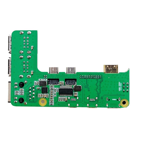 XJ-For Zero 2w Till Pi5 Expansionskort Zero Till Pi5 Gränssnittsadapter Zero Usb Hub Rj45 Hatt