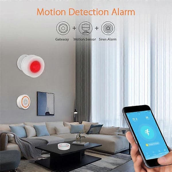 Tuya ZigBee Kablet Gateway Hub Smart Kontrollsenter APP Fjernkontroll