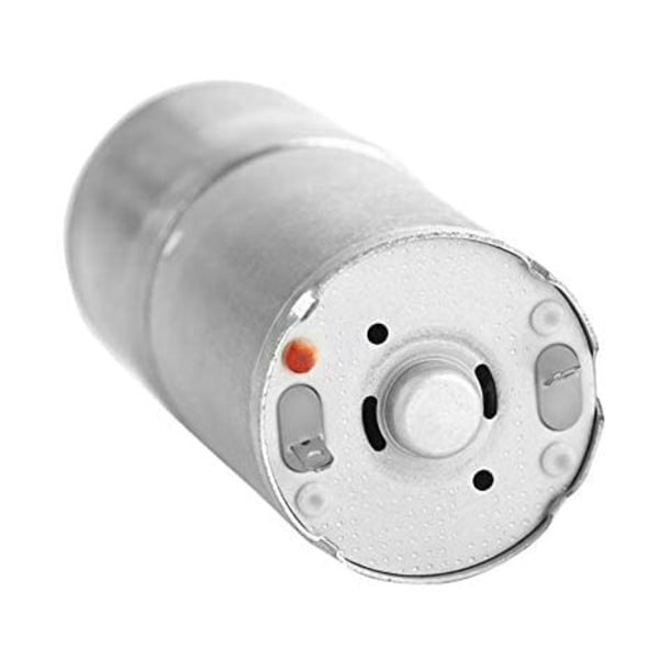2 st Mikromotor med reduktionsväxel 25GA-370 DC 12 V för elektroniskt lås (30 varv/min)