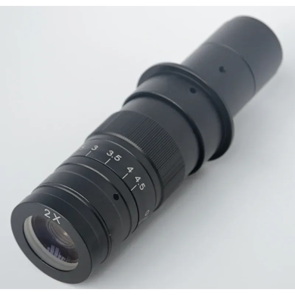 FYSCOPE 2.0X Barlowlins för industriell mikroskopkamera, objektivlins för ZM45 C-MOUNT-lins