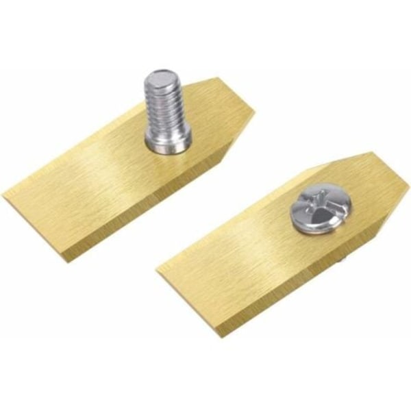 45-delars set med titan-gräsklipparblad - Ersättningsblad för Husqvarna/Automower/Yardforce/Gardena robotgräsklippare - Passar modellerna 105, 310, 315, 320
