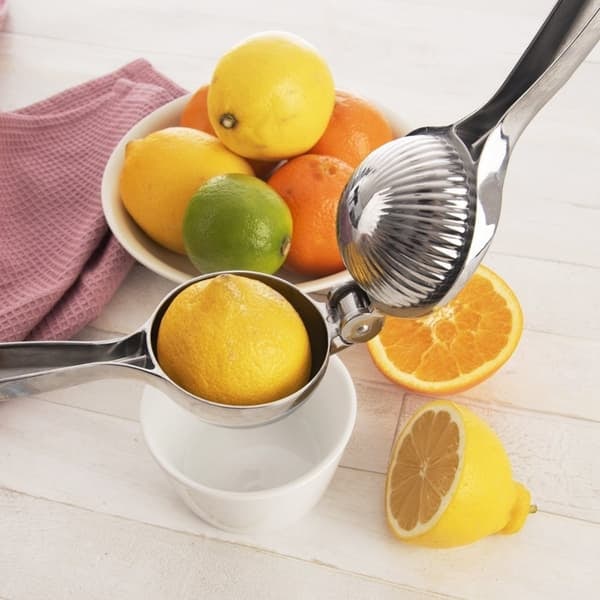 XJ-Kompakt och effektiv citruspress i metall för citroner och lime