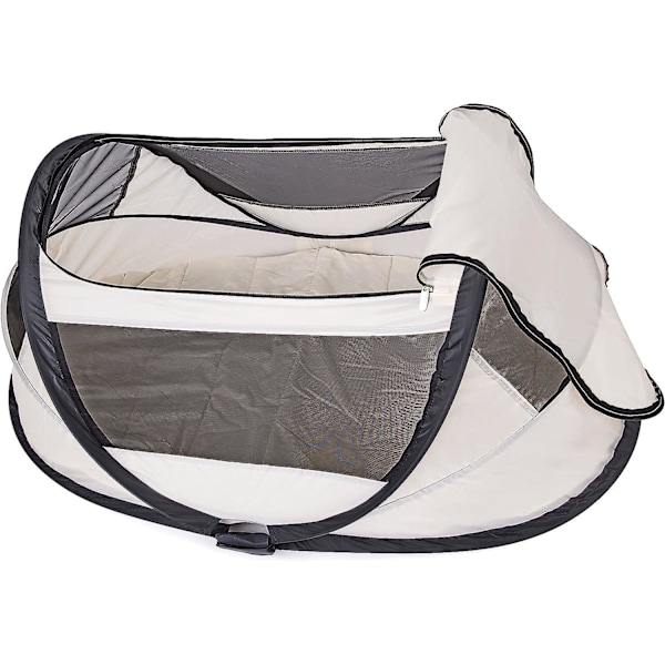 XJ-Deryan Matkasänky - Babybox - Pop Up - Kevyt, Kompakti Ja Kokoontaitettava - Aukeaa Vain 2 Sekunnissa - Hyttysverkolla Ja Kantolaukulla - C