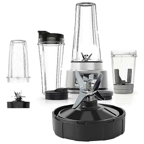 Reservedeler for Ninja Blender, 6 finner, ekstraktorblad, blenderkoppdeler for BL450-70