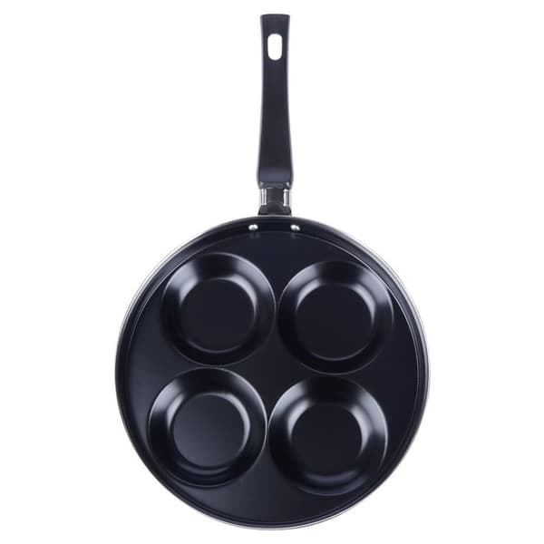 XJ-Granitpande 25 cm, 4 huller, non-stick, induktion