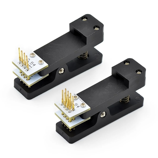 2.54 2.0 1.5 1.27 1.25 100mil 50mil 3P 4P 5P 6P 7P 8P 9P 10P PCB Clip Clamp Fixture Probe Pogo Pin Nedladdningsprogram Bränn