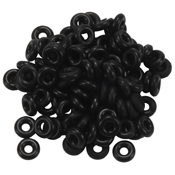 XJ-100 stk. Gummi Karpfiske Terminal Tackle Runde Fiske O-Ringer Sklisikker Stopper 6mm