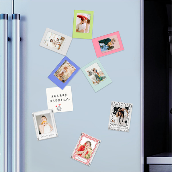 3 tuuman valokuvakehys - Polaroid 3 tuuman magneettinen filmi - jatkuvasti muuttuva yhdistelmä - luova DIY hauska valokuvakehys^^OU