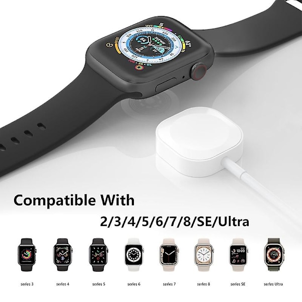 XJ-Kompatibel För Klockladdare Usb-c, Uppgraderad Snabbladdningskabel För Serie Ultra2 Ultra 9 8 7 6 5